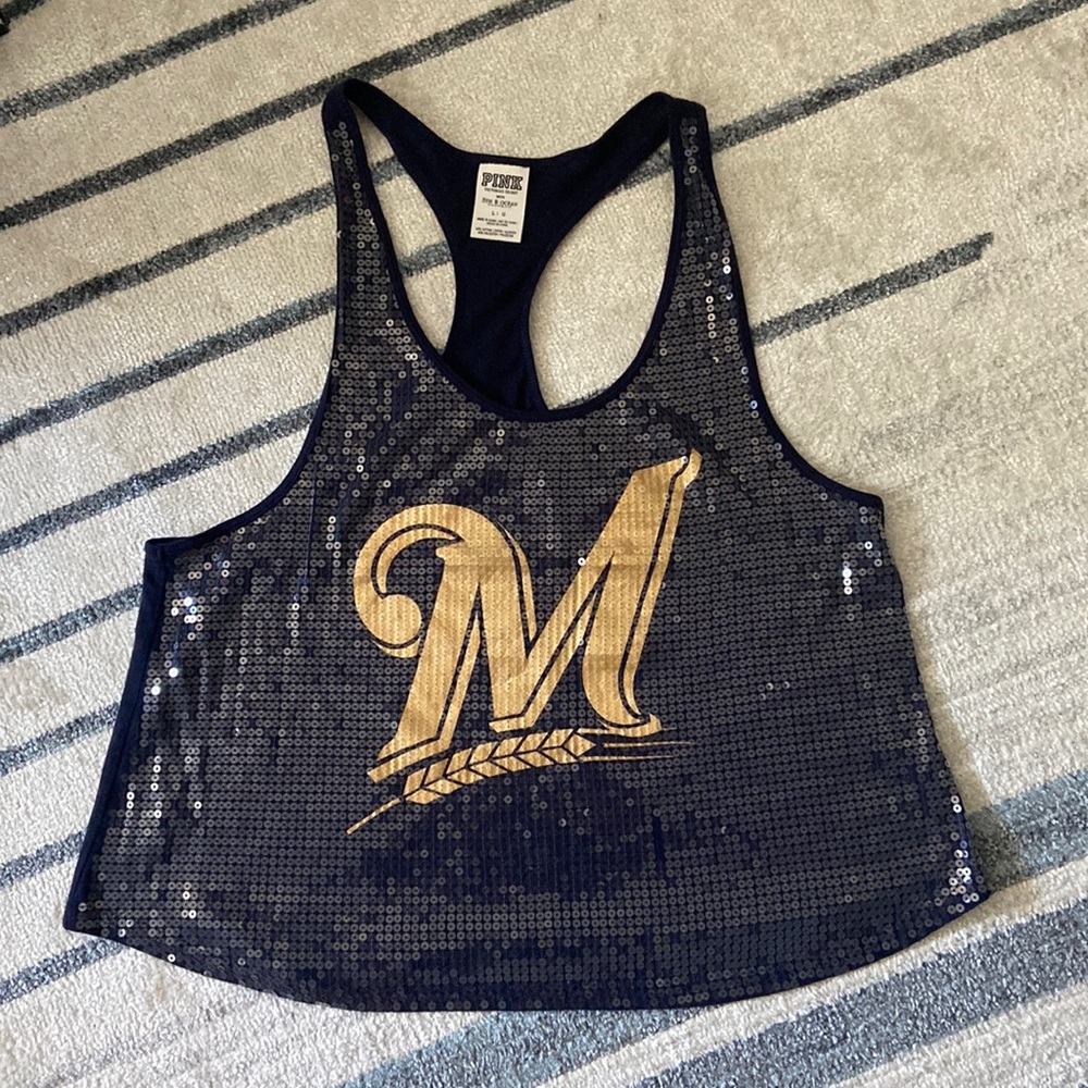 Milwaukee Brewers PINK tank top